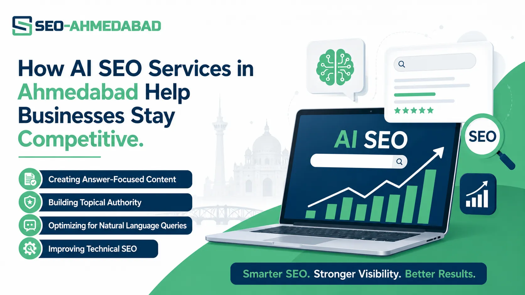 How AI SEO Services in Ahmedabad Help Businesses Stay Competitive