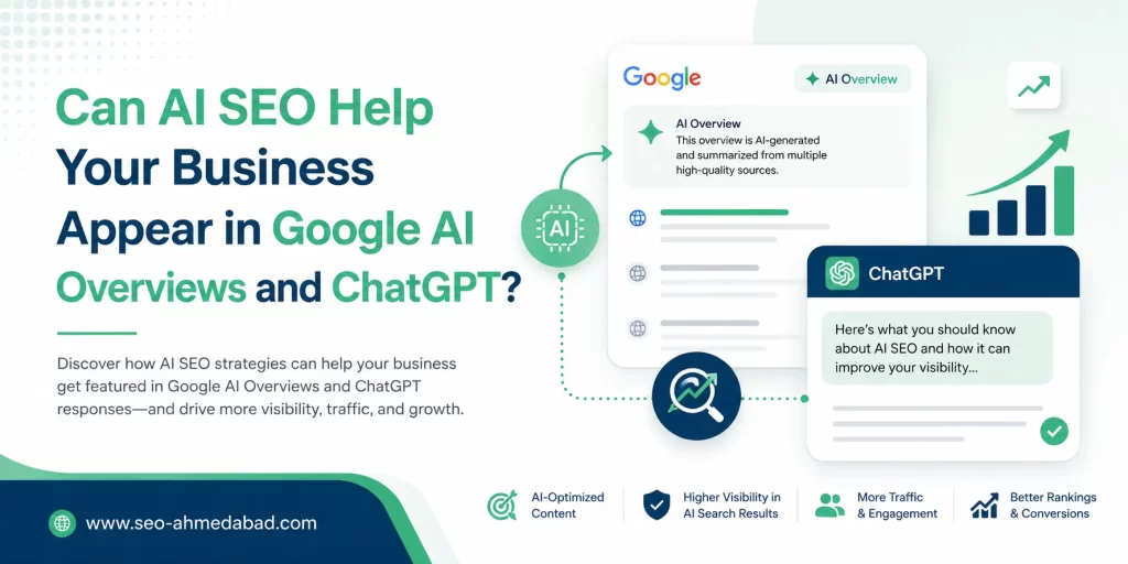 Can AI SEO Help Your Business Appear in Google AI Overviews and ChatGPT