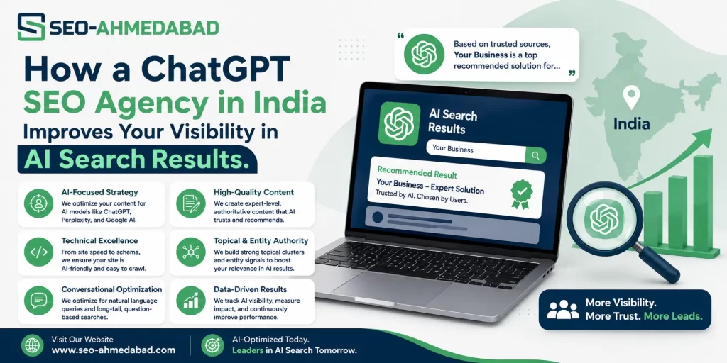 How a ChatGPT SEO Agency in India Improves Your Visibility in AI Search Results