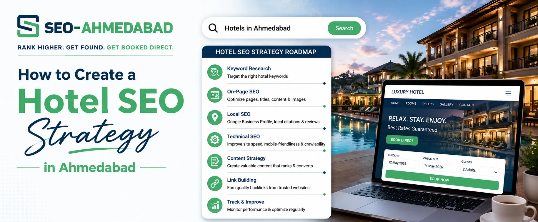 How to Create a Hotel SEO Strategy in Ahmedabad